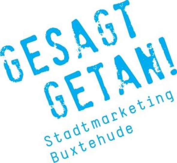 Slogan: Gesagt - Getan Stadtmarketing Buxtehude